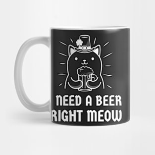 cat beer, cat drinking beer, beer cat, drinking cat, beer, cat, beer drinking gift, drinking animal Mug